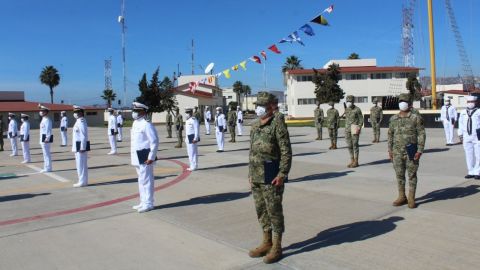 Otorgan ascensos a Marinos como reconocimiento por lucha anti-covid19