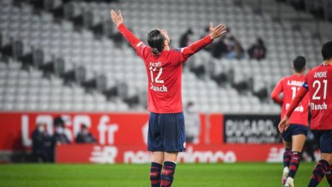 El Lille presiona al PSG con contundente triunfo