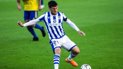 David Silva será baja para Real Sociedad en Europa League por lesión muscular