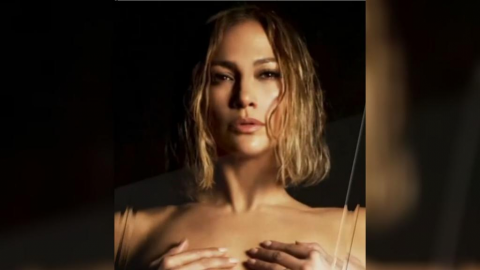Jennifer Lopez se desnuda para anunciar su nuevo material musical