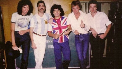 El día en que Freddie Mercury y Diego Maradona compartieron un escenario 🙌