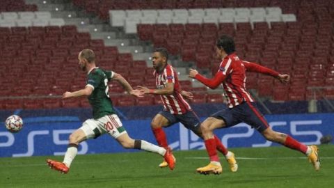 Inquietante empate del Atlético en Champions