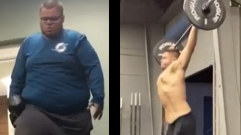 VIDEO: ¿Quieres bajar de peso? Hombre inspira al perder 125 kilos