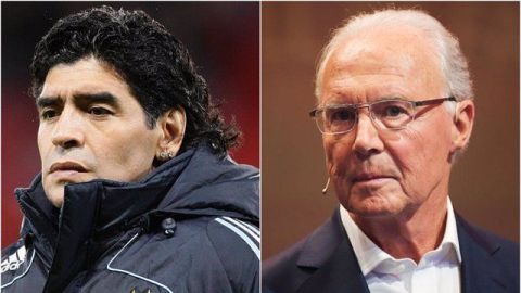 Maradona perdió el control de su vida, dice Beckenbauer