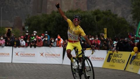 El ecuatoriano Jimmy Santiago Montenegro gana la Vuelta a Ecuador