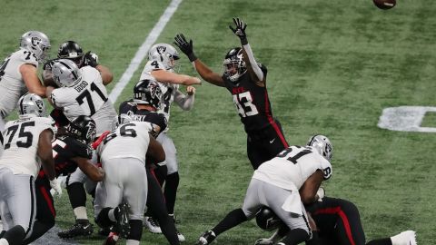 Raiders se estanca en Atlanta y sufre sorpresiva derrota