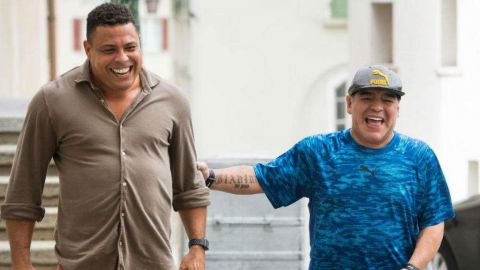 Ronaldo pide que se recuerde a Maradona “por lo mucho que aportó a la gente”