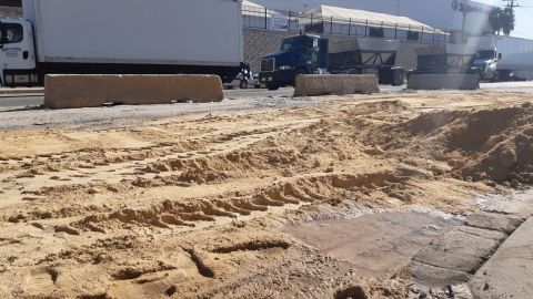 Piden reparar vialidad de la calle 12 en Tijuana