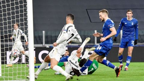 Juventus golea al Dynamo en Champions