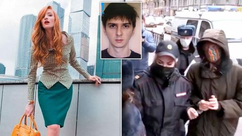 Modelo rusa es acusada de matar a su pareja a puñaladas