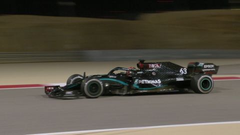Russell también dominó el segundo libre; Pérez fue tercero y Sainz, décimo