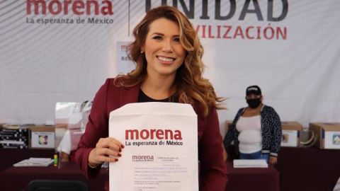 Marina del Pilar se registra como aspirante a la gubernatura de Baja California