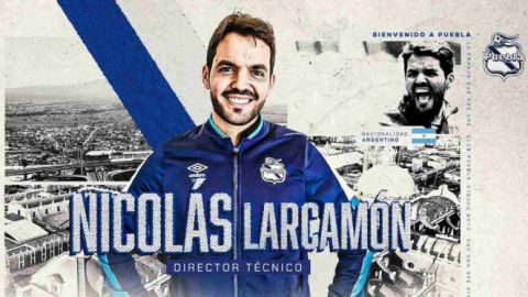 Nicolás Larcamón es el nuevo técnico del Puebla