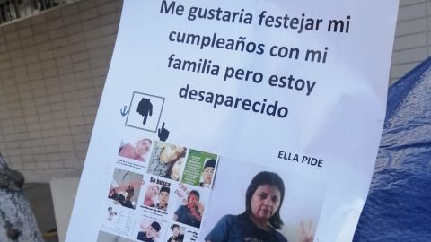 Mujer realiza huelga de hambre, solicita repuesta por su  hermano desaparecido