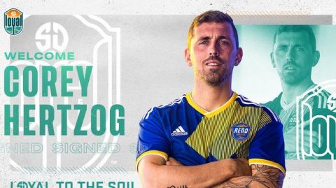 San Diego Loyal ficha a Corey Hertzog para la siguiente temporada