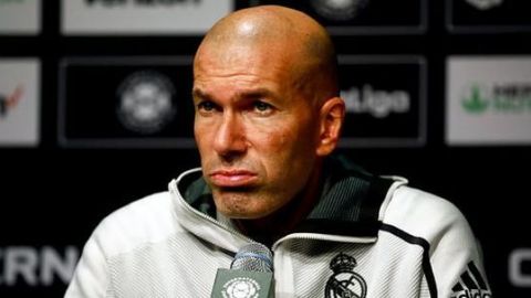 Zidane dice que Atlético es el gran candidato al título antes del derbi