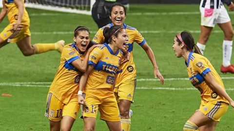Tigres Femenil da el primer golpe a Rayadas en la final