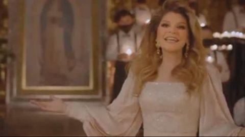 VIDEO: Itatí Cantoral le canta otra vez a la Virgen de Guadalupe