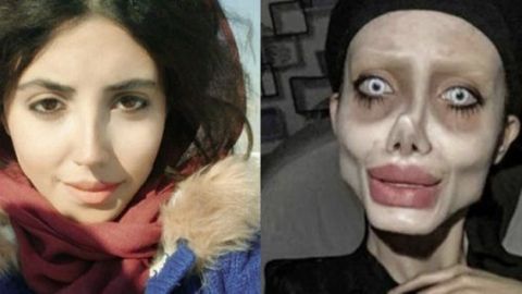 Dan 10 años de cárcel a iraní por fotos como ''Angelina Jolie zombi''