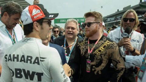"Canelo" Álvarez confiesa que quería ser piloto de Fórmula Uno