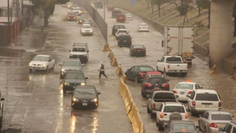 Bajas temperaturas y lluvias en Tijuana