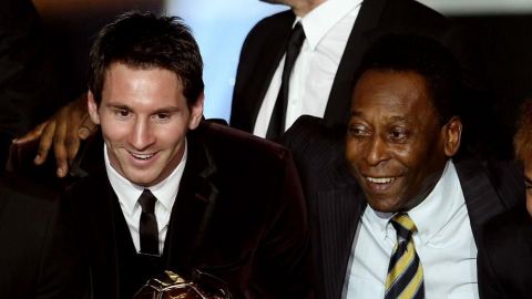 Messi iguala a Pelé como máximo goleador de un mismo club