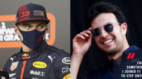 Verstappen piensa que con Checo Pérez pondrán a prueba a Mercedes