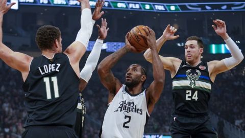 Bucks, Clippers, Heat y Nets, los grandes obstáculos de Lakers