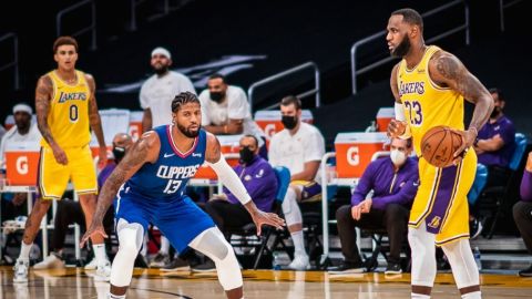 Lakers caen ante los Clippers en jornada inaugural de NBA