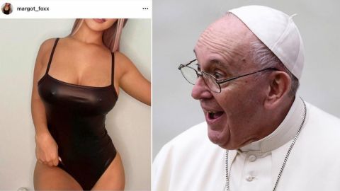 Papa Francisco le vuelve a dar ''like'' a modelo 😏 y es evidenciado