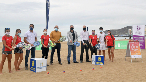 Gran Canaria acogerá el torneo más importante del tenis playa de 2020