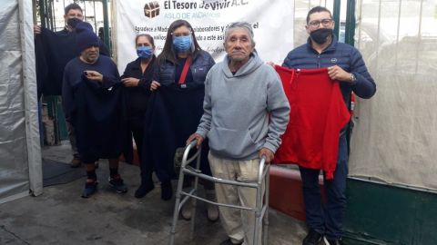Grupo Cadena abriga y alegra a abuelitos de Tijuana
