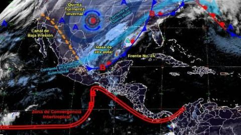 Pronostican frío y lluvia en Tijuana