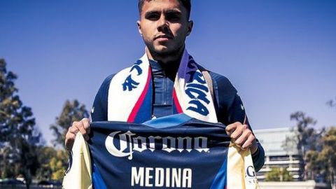 Alan Medina presumió con tierna foto ser del América desde chico