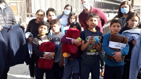 Niños de Casa Hogar en Tijuana reciben donativos por Grupo Cadena