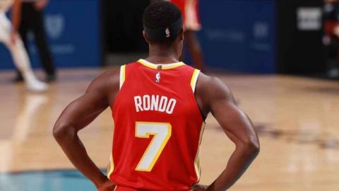 Rajon Rondo, baja al menos tres juegos más