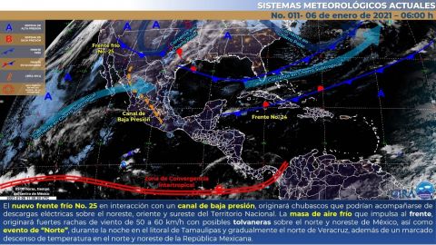 Descenderán temperaturas en costas y en zonas serranas