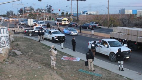 Operativos policiacos en Tecate, por tanta violencia