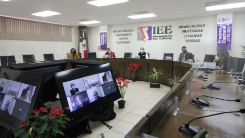 Sesiona Junta General Ejecutiva del IEEBC