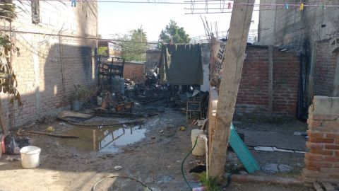 Hombre muere al incendiarse su casa en La Morita