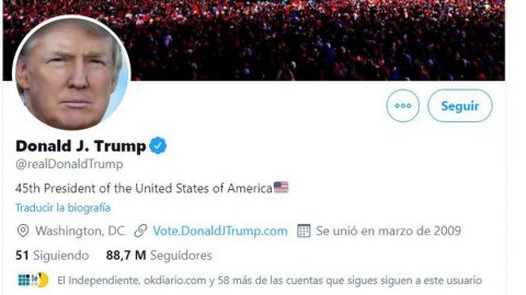 Twitter suspende PARA SIEMPRE la cuenta de Trump