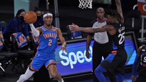 Thunder corta racha de 3 victorias de Knicks