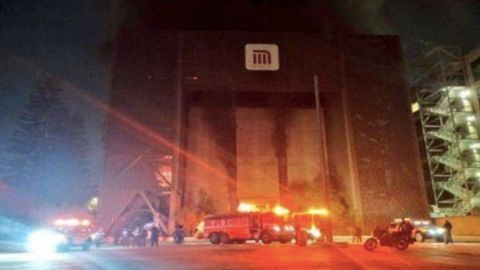 Se incendia centro de control del metro de la CDMX; ya fue sofocado
