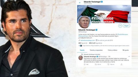 Eduardo Verástegui se solidariza con Donald Trump