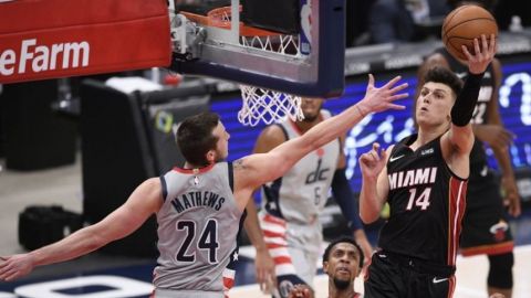 Con 31 puntos de Herro, Heat vence a disminuidos Wizards