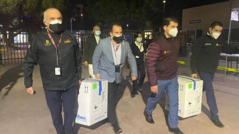 VIDEO: LLEGADA DE LAS VACUNAS ANTI COVID A BC