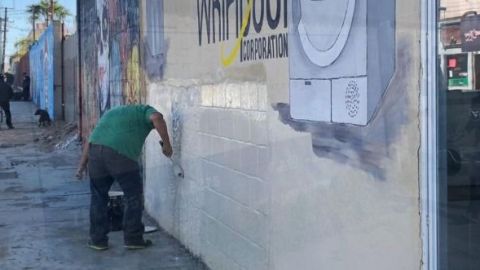 Una sola persona grafiteó casi 200 inmuebles