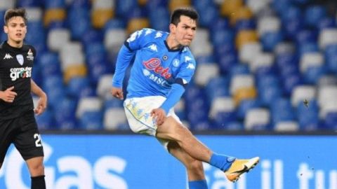 VIDEO: "Chucky" Lozano marca golazo con el Napoli en la Copa de Italia