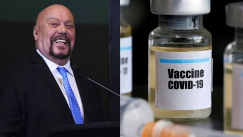 "Perro" Bermúdez presume que fue vacunado contra Covid-19 y usuarios responden