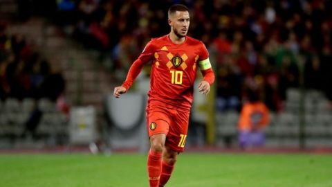 Hazard, designado "jugador más emblemático" de la historia de Bélgica